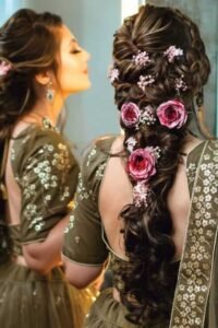 hair style girl for wedding